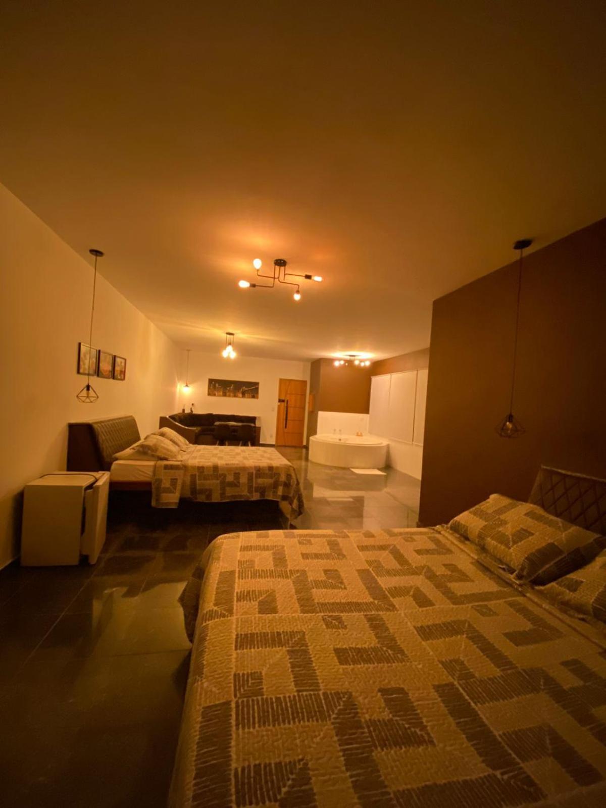 Gran Luha Motel, Hotel E Chales Brotas Exterior photo
